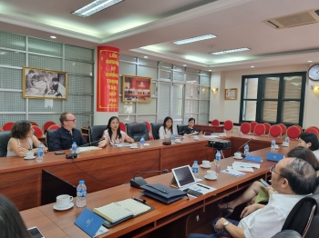 ANA Hà Nội làm việc tại Hội Xuất bản Việt Nam